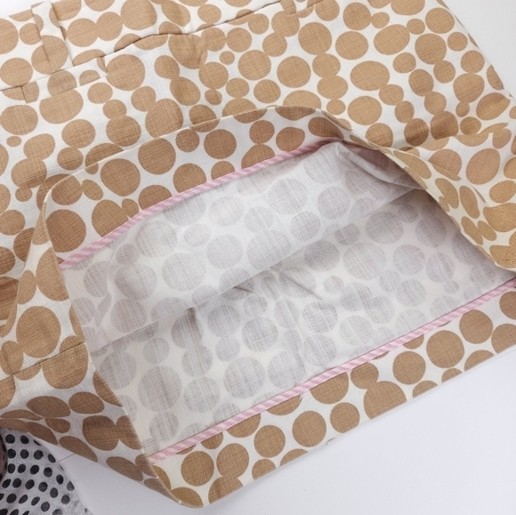 🔴 J. CREW Off White Tan Dotted Skirt Sz 2 - Picture 6 of 11